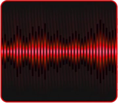 Red soundwave icon symbolizing loud snoring caused by poor sleep posture or traditional pillows